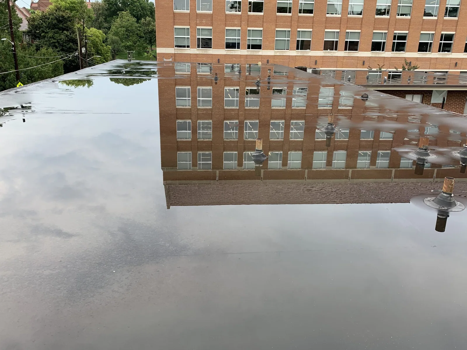 Ponding Water Roof Repair in Tyler, TX