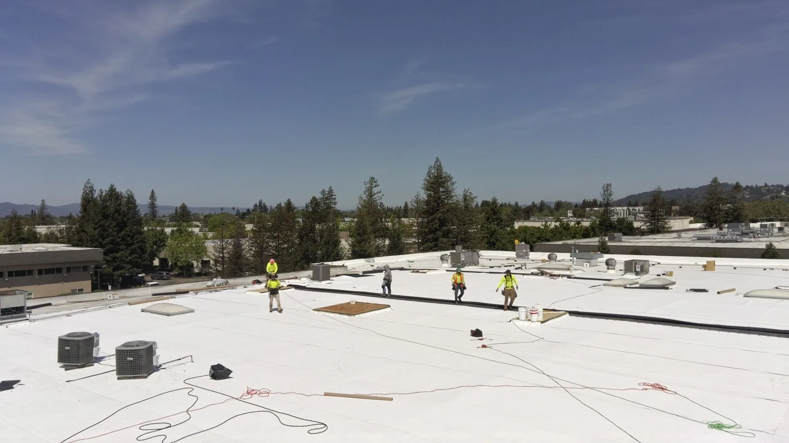 Distribution Center Roofing in Tyler, TX — Dock access and delivery windows