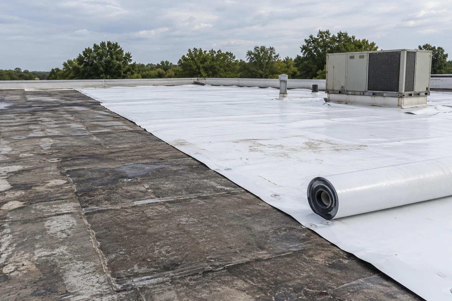 Commercial Roof Recover in Tyler, TX